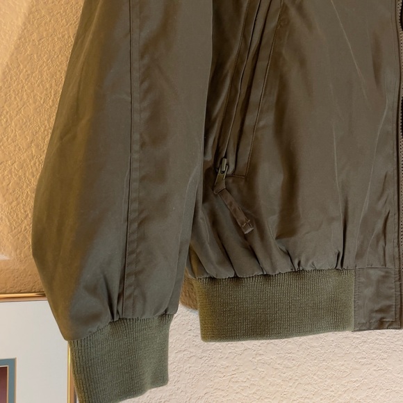 Vintage Notre Dame Holloway Men's Olive Green Jacket - Picture 13 of 15